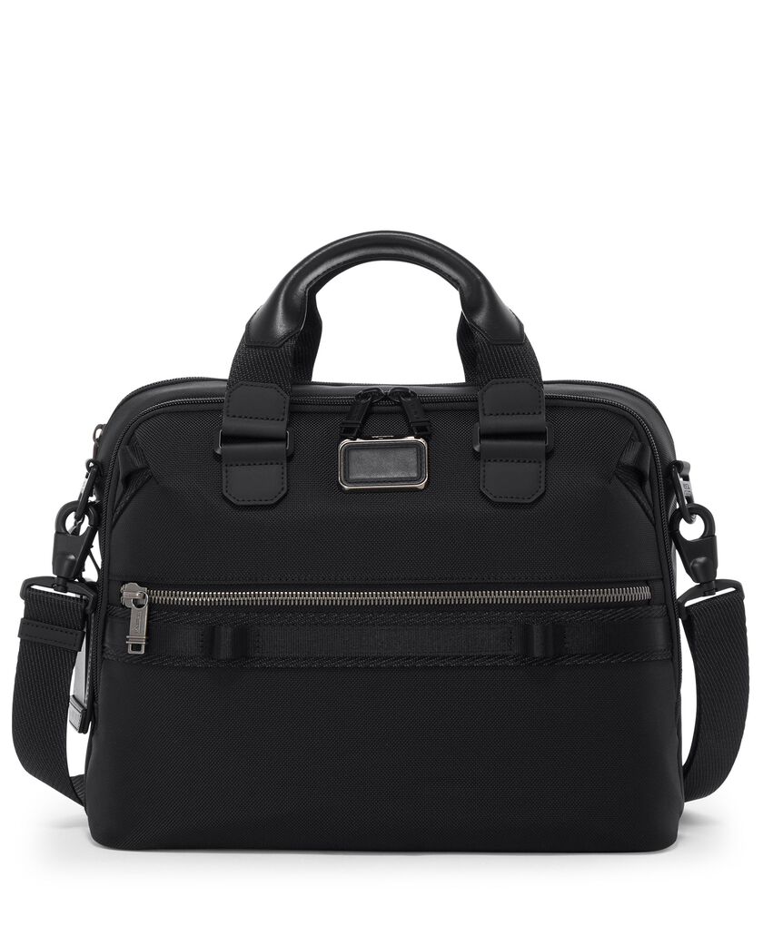 Tumi mens leather laptop bag clearance