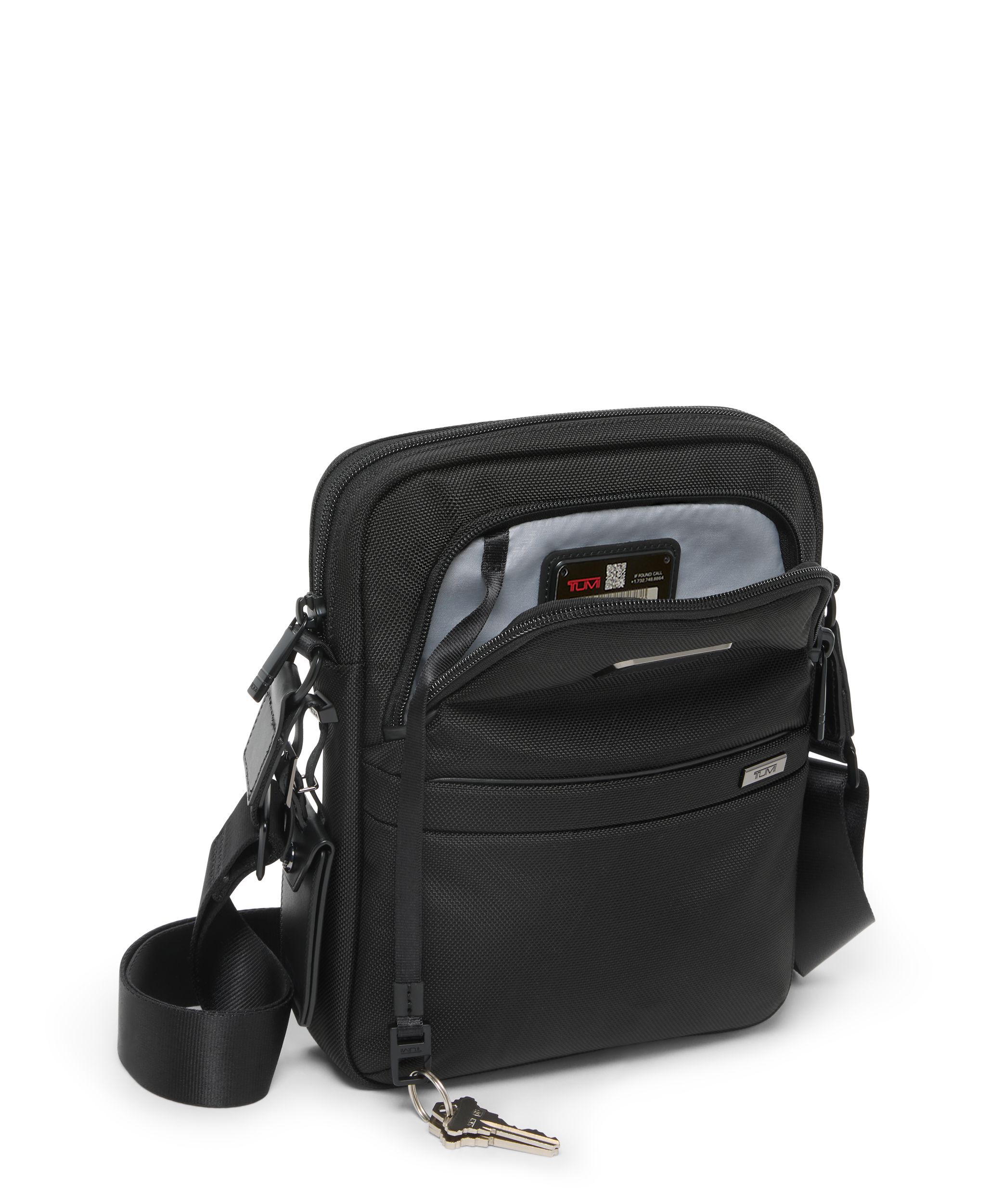 TUMI ALPHA Medium Crossbody in BLACK | TUMI HK