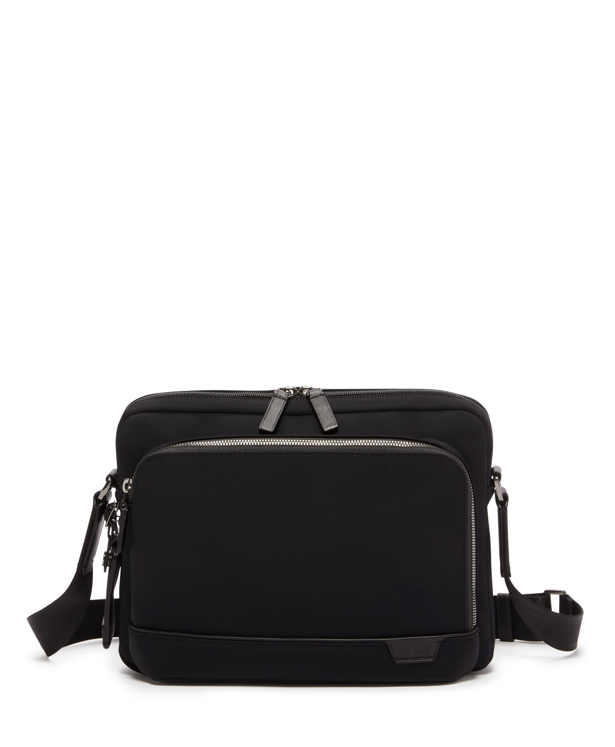 Tumi Harrison Leo Crossbody in Black | TUMI HK