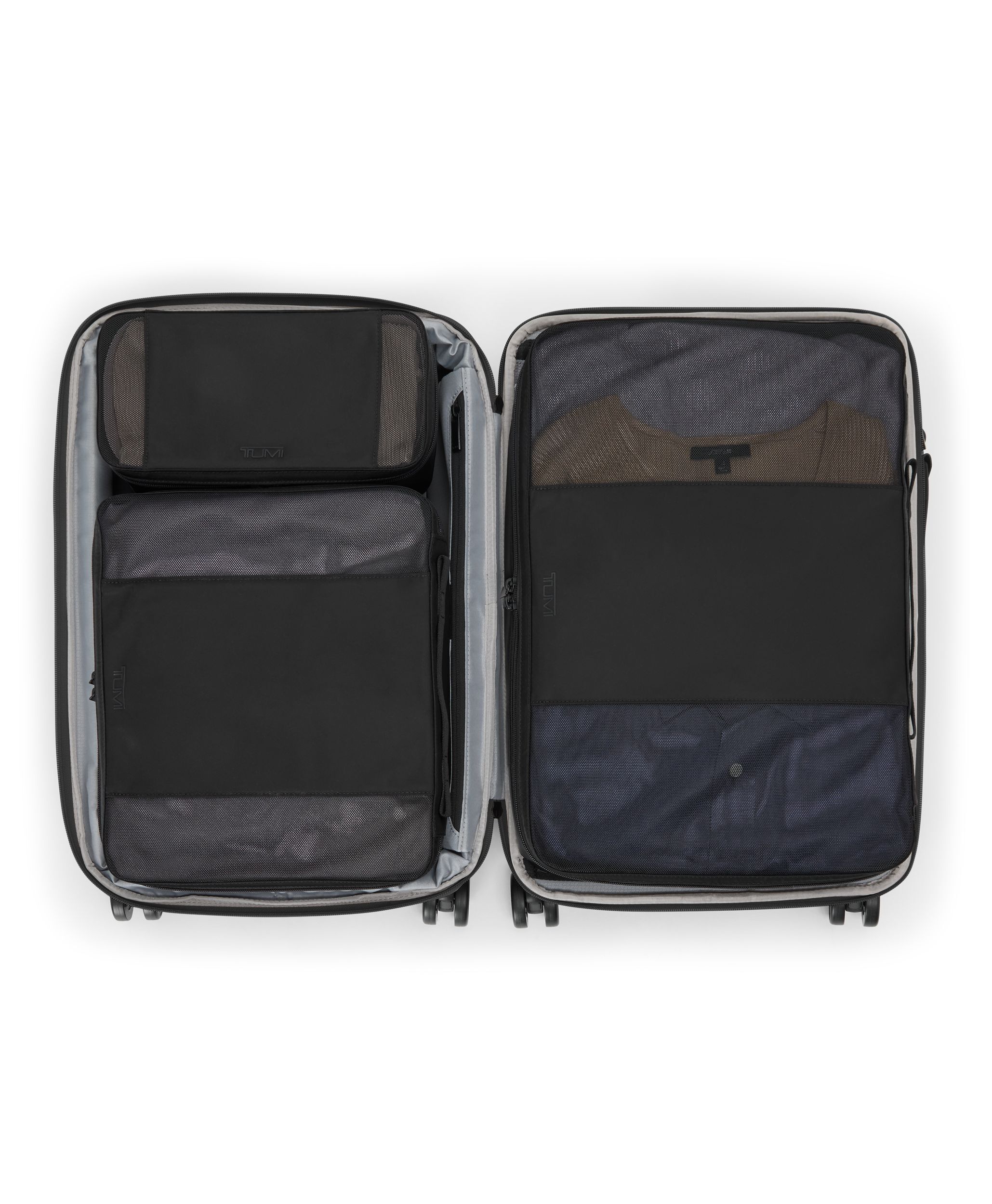 TUMI ALPHA Dual Access Expandable Carry-On in BLACK | TUMI HK