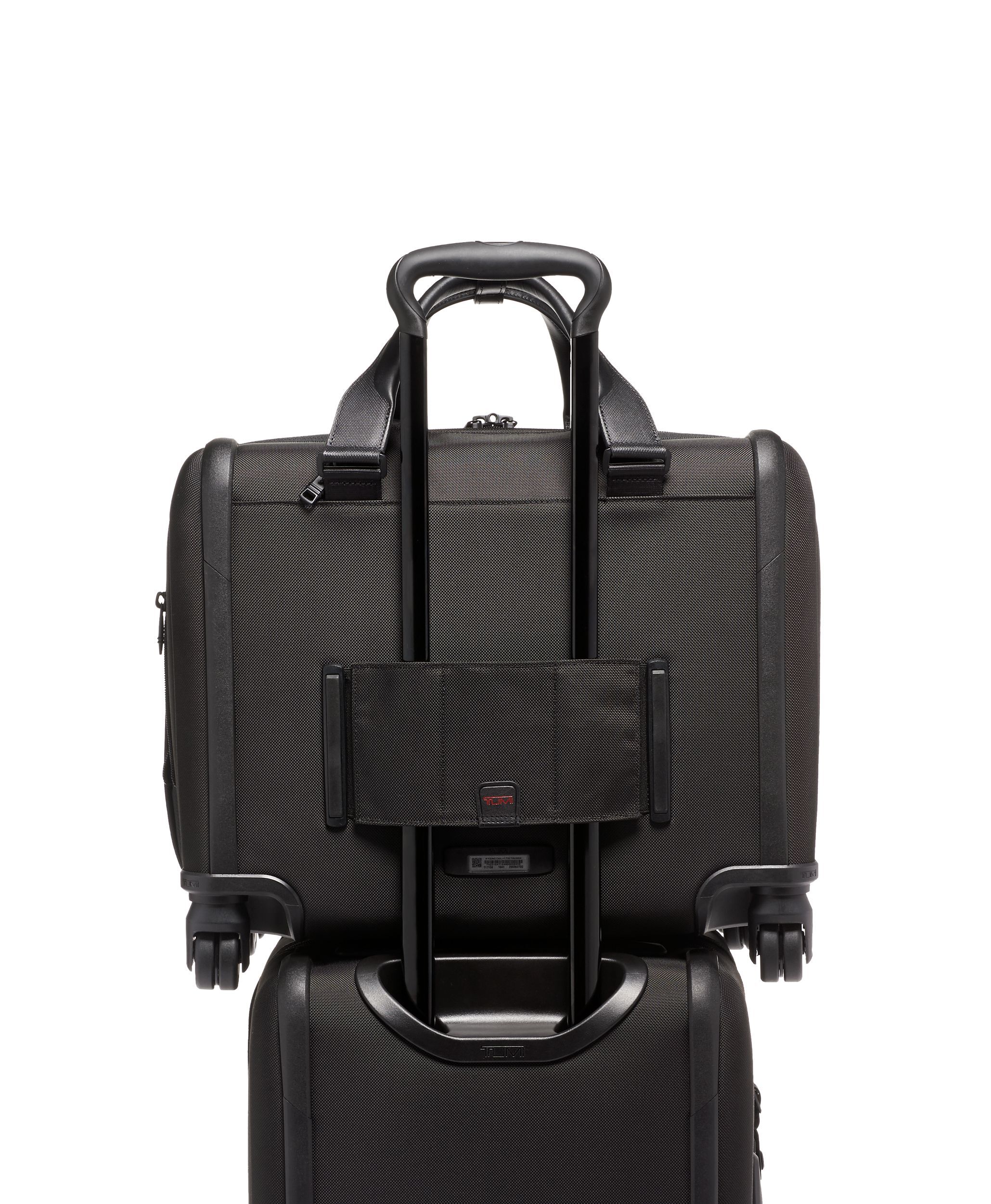 Alpha Deluxe 4 Wheeled Laptop Case Brief in Black | TUMI HK