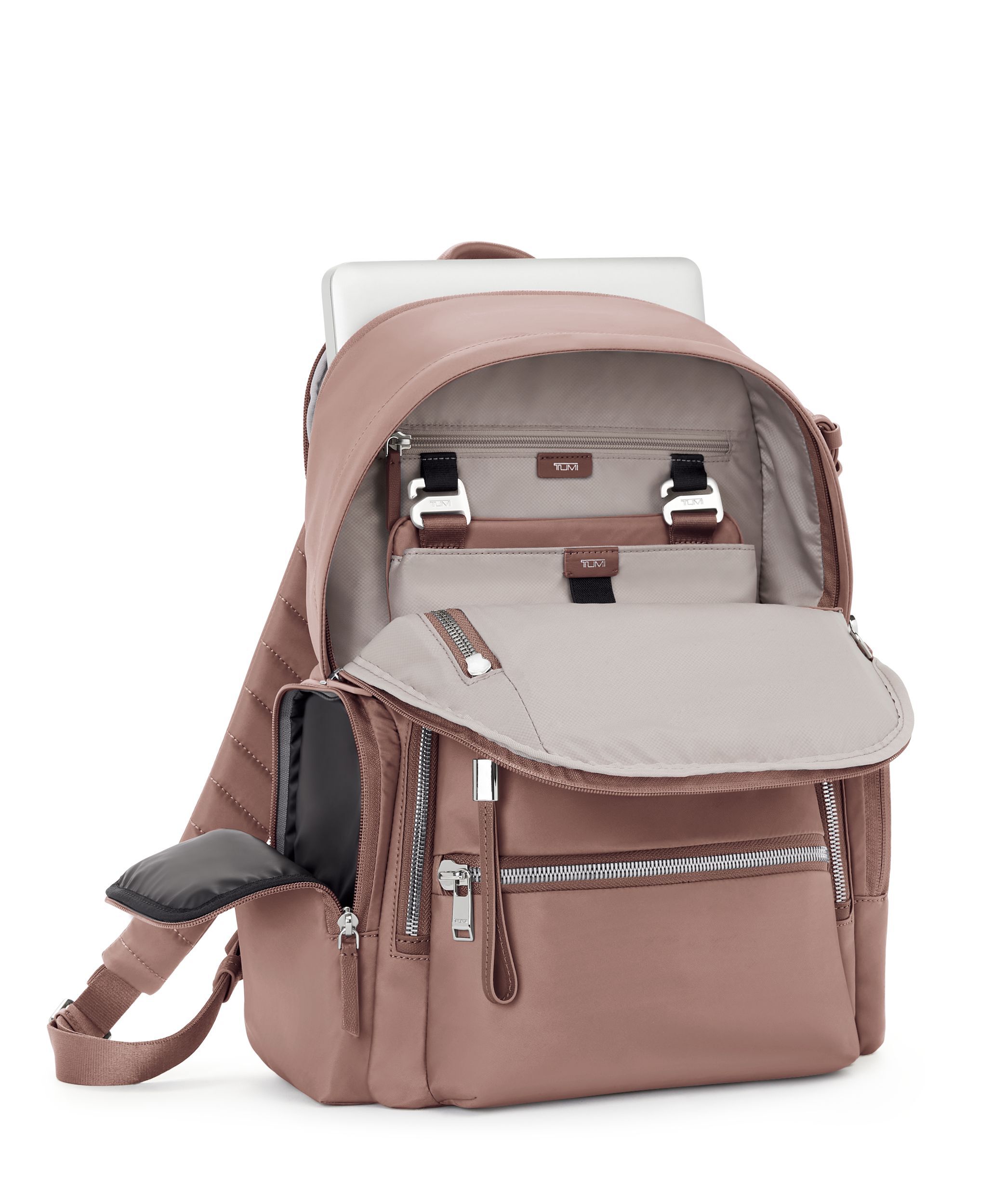 TUMI Voyageur Celina Backpack In Black/Gunmetal 146566-T522