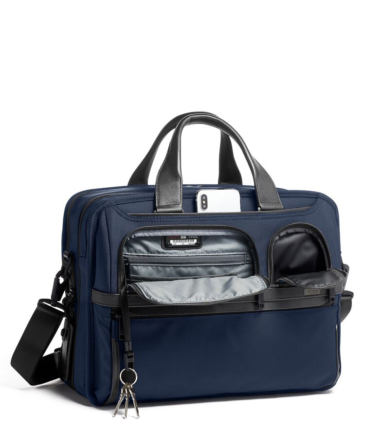 Tumi TUMI ALPHA EXP ORG LAPTOP BRIEF hi-res | TUMI