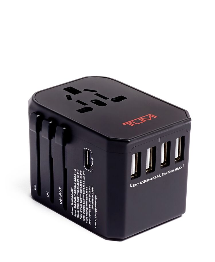 Tumi TUMI ELECTRONICS 4 PORT USB POWER ADAPTER  hi-res | TUMI